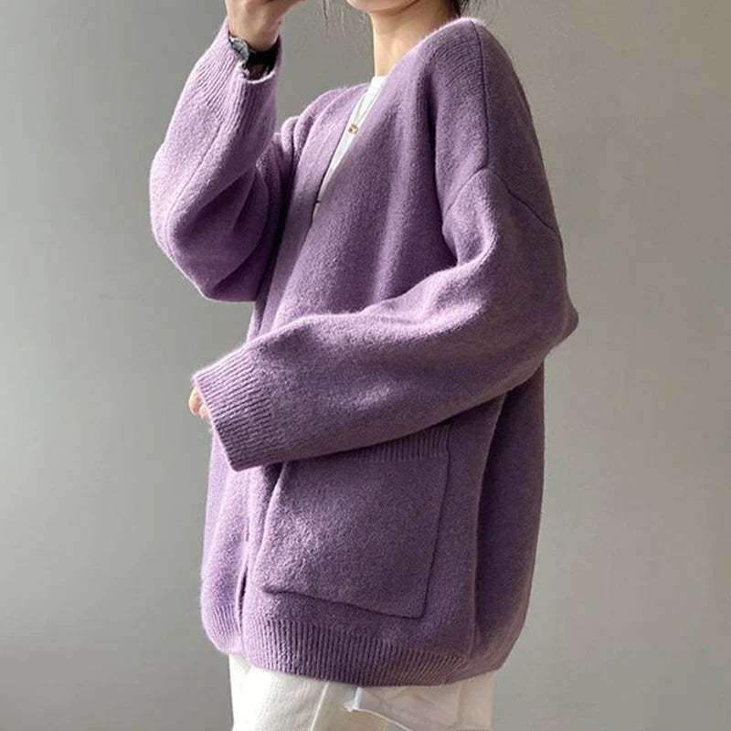 Chic Yellow Cardigan