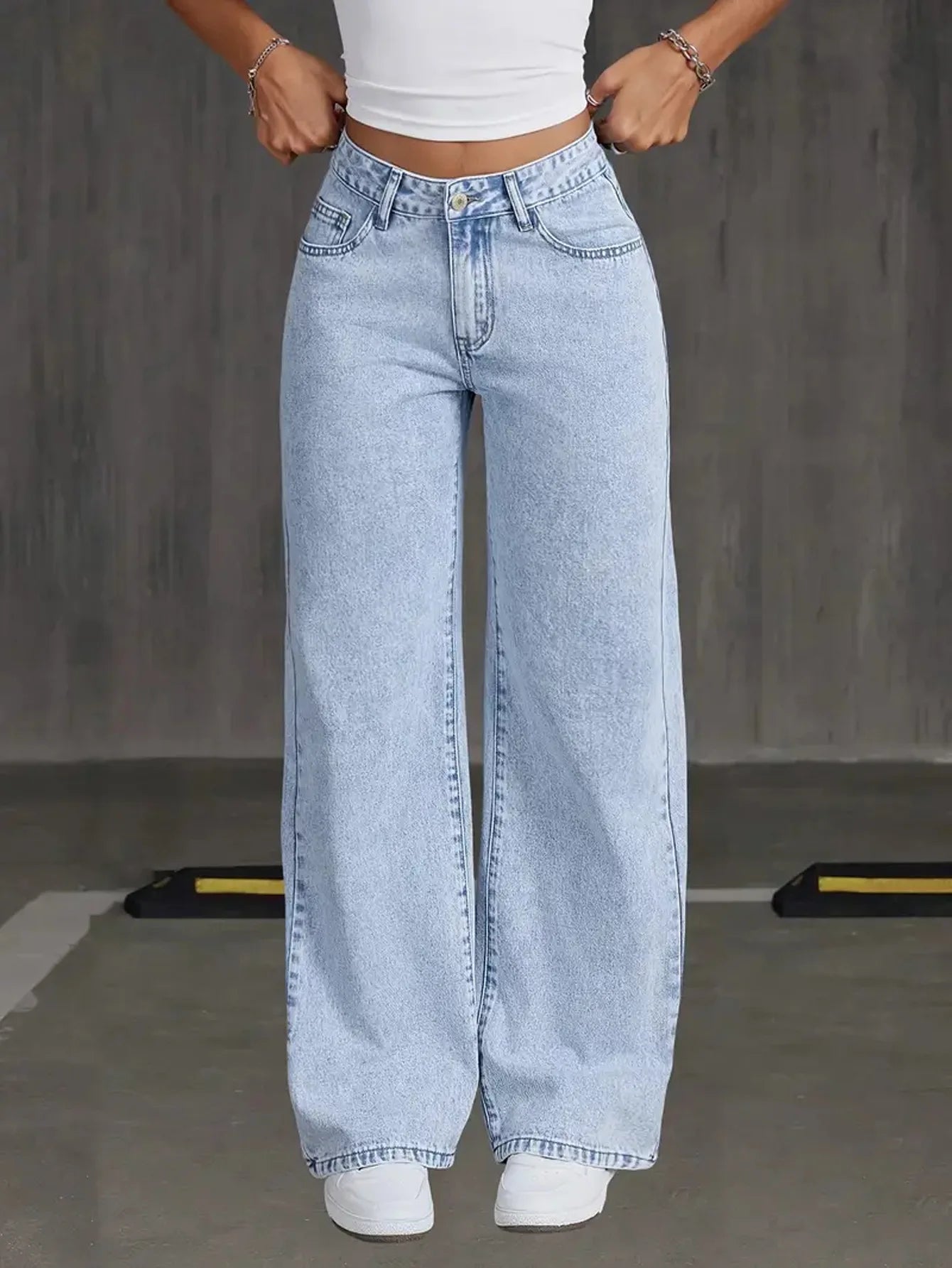 Versatile Wide Jeans
