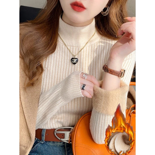 Velvet Glow Turtleneck