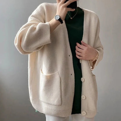 Chic Yellow Cardigan