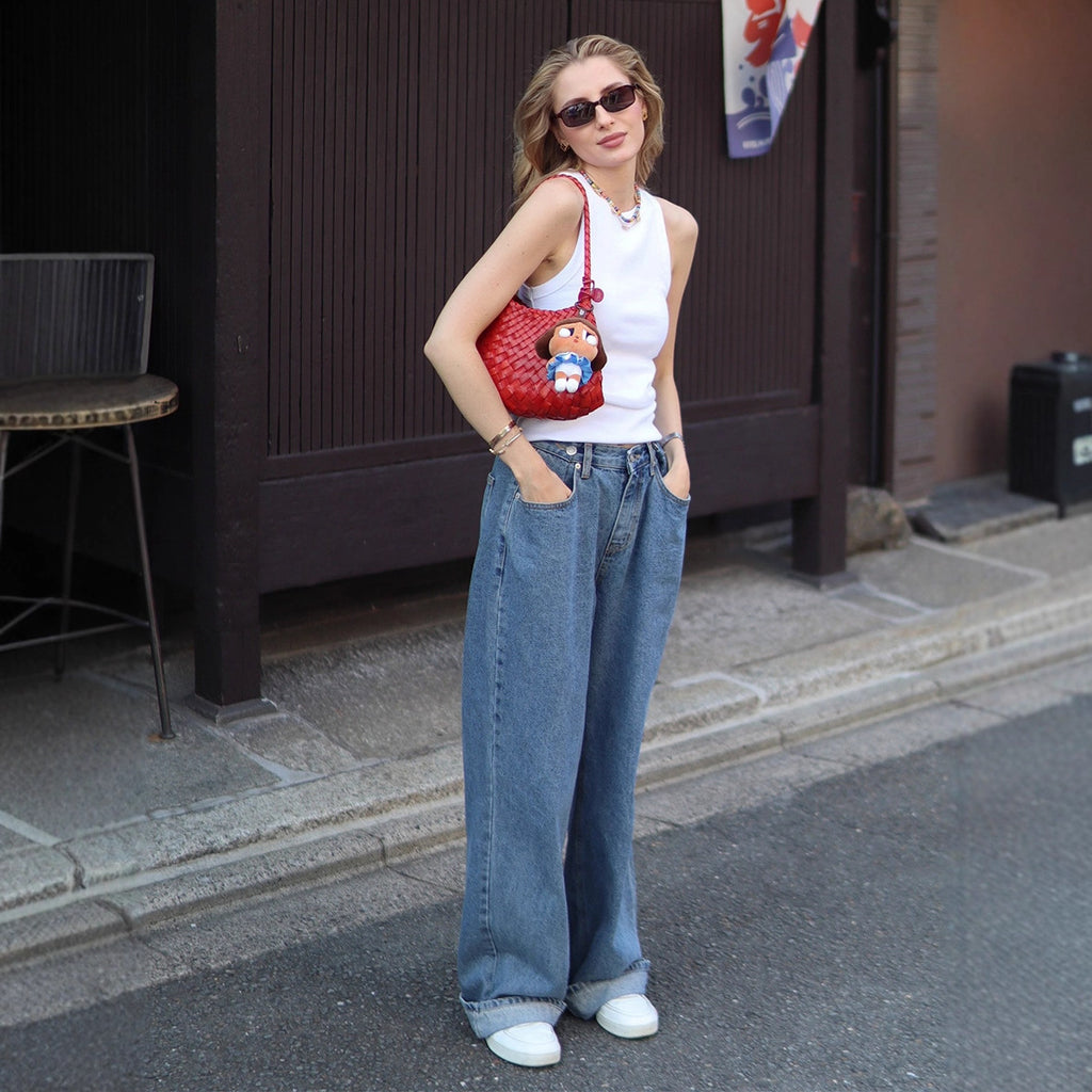 Wide Leg Loose Jeans