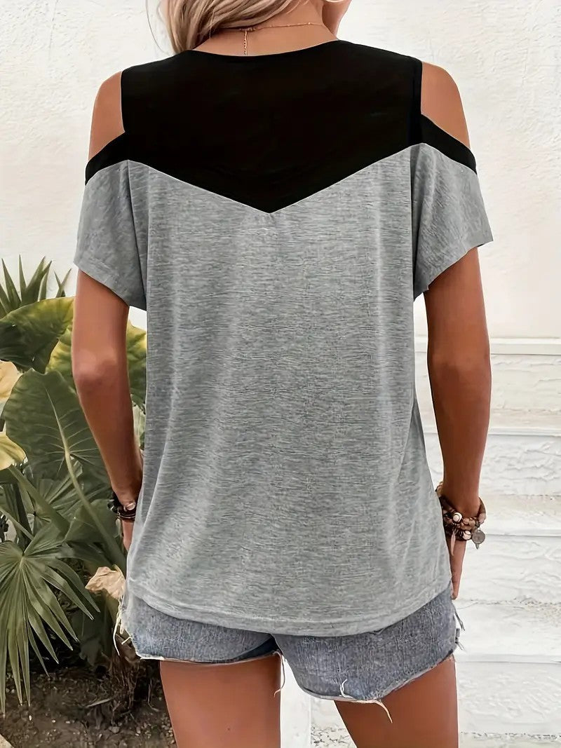 Off-Shoulder Casual Top