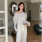 Stretch Long-Sleeve Top