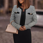 Color-Block Commute Coat