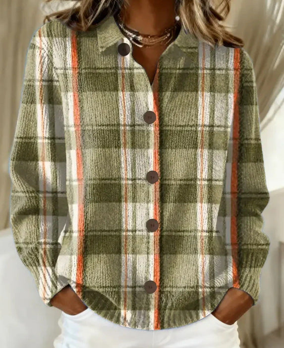 Solid Lapel Cardigan