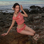 Striped Color Block Set