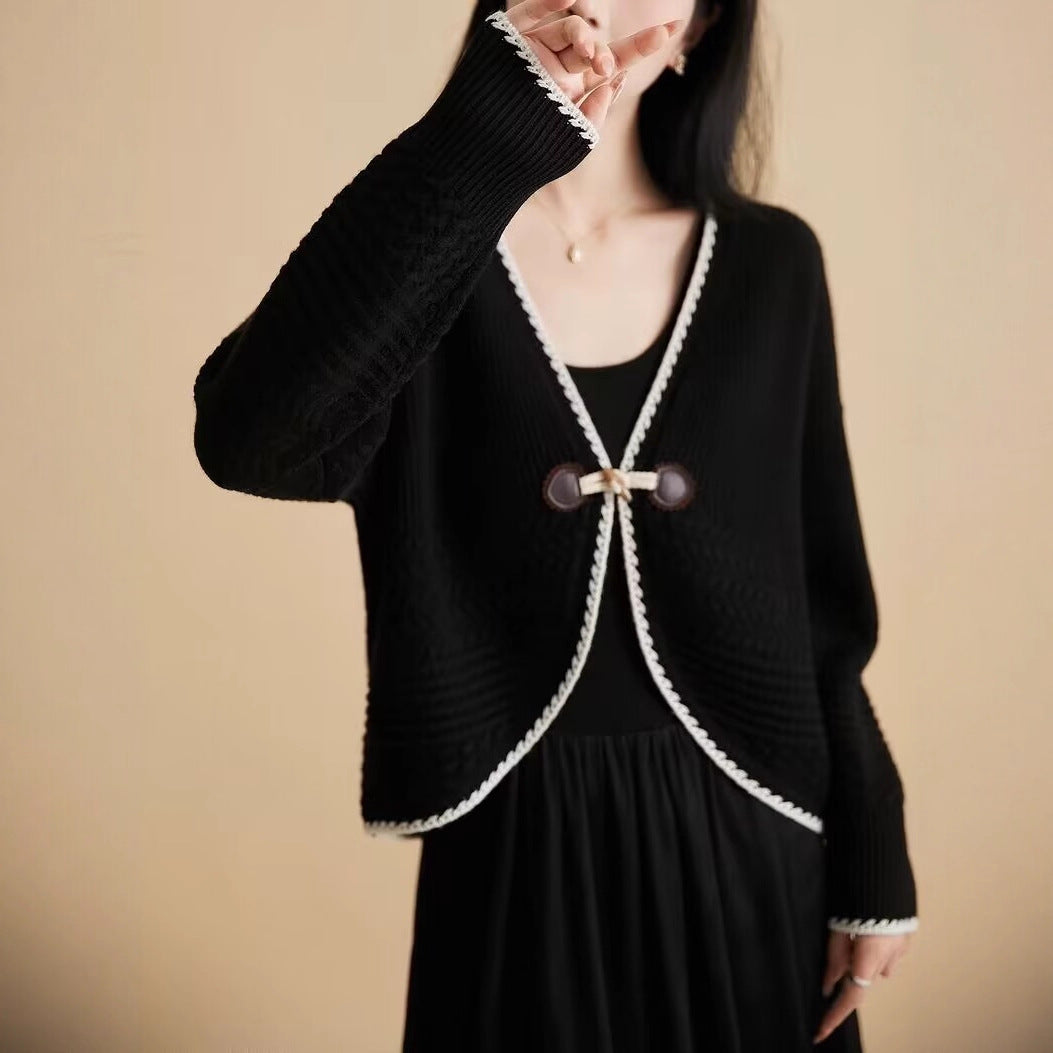 Color-Block Cardigan