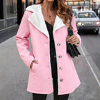 Plush Mid-Length Coat