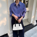 Dark Blue Button Shirt