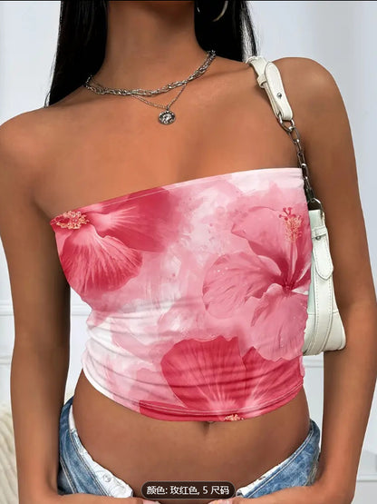 Sleeveless Floral Print