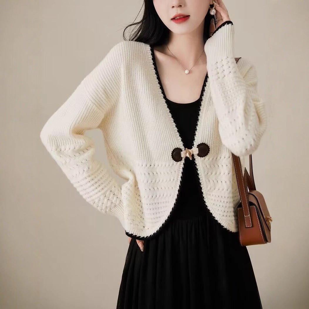 Color-Block Cardigan