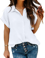 Turn-Down Collar Top