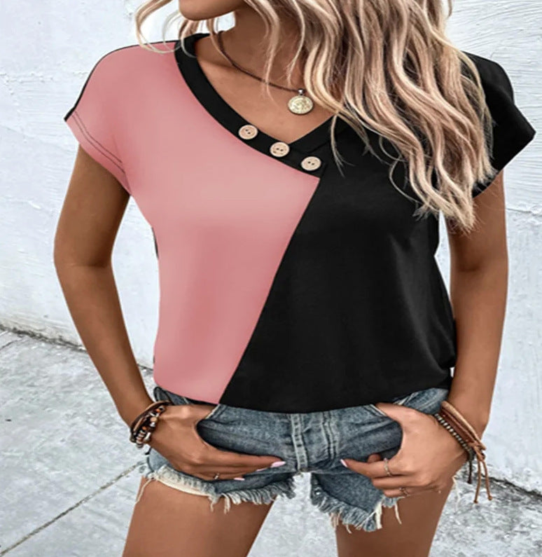 Casual Short Sleeve Top
