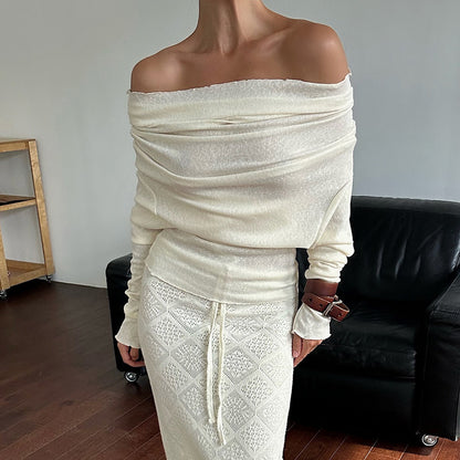 Swing Collar Long Sleeve