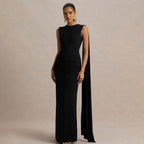 Figure-hugging Backless Dress