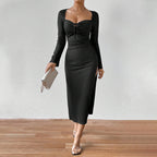 Black A-Line Dress