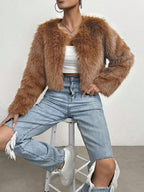 Thickened Faux Fur Coat