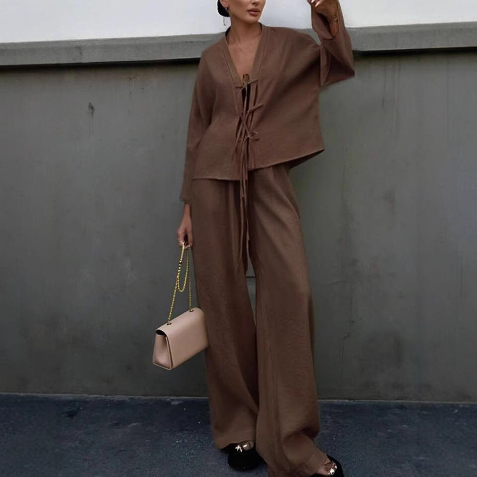 Long Sleeve Pants Set