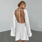 Loose-fitting Backless Dress