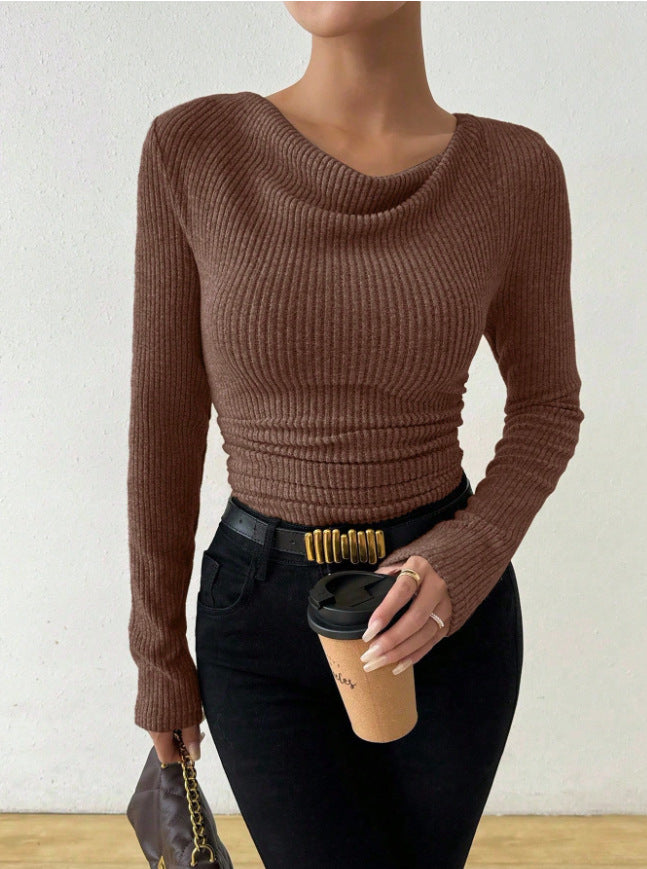 Bell-Sleeve Pullover