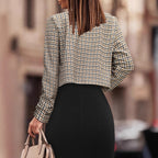 Color-Block Commute Coat