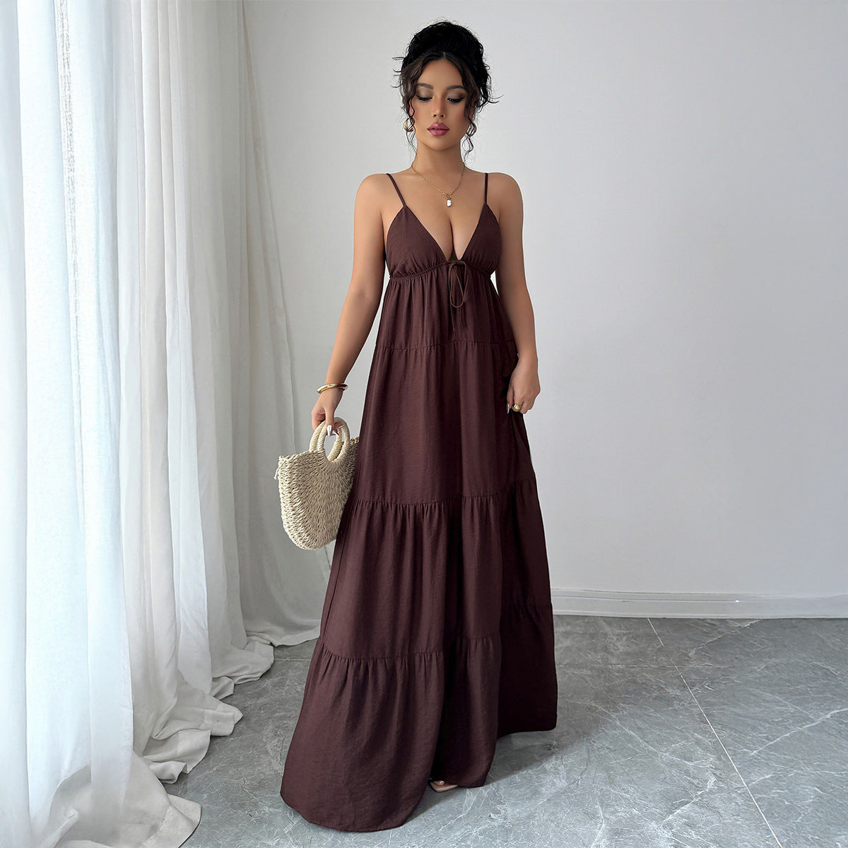 A-Line Strap Dress
