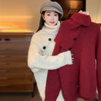 High-neck Thick Sweater