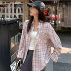 Pink Plaid Street Shirt