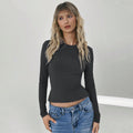 Hollow Waist Cropped Top