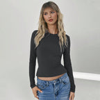 Hollow Waist Cropped Top