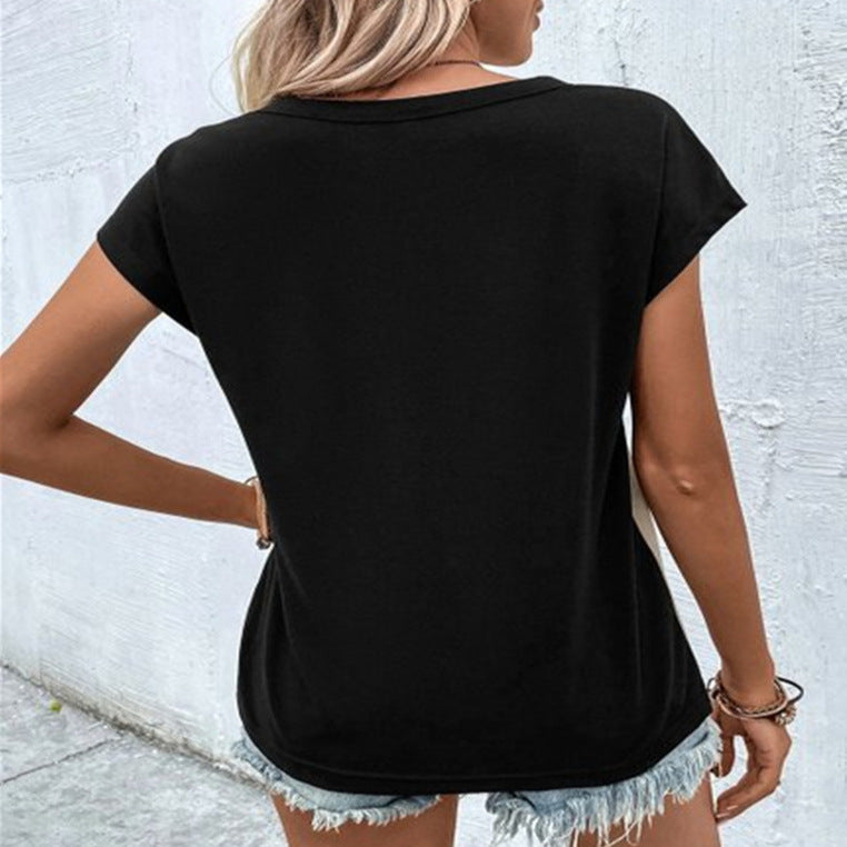 Casual Short Sleeve Top