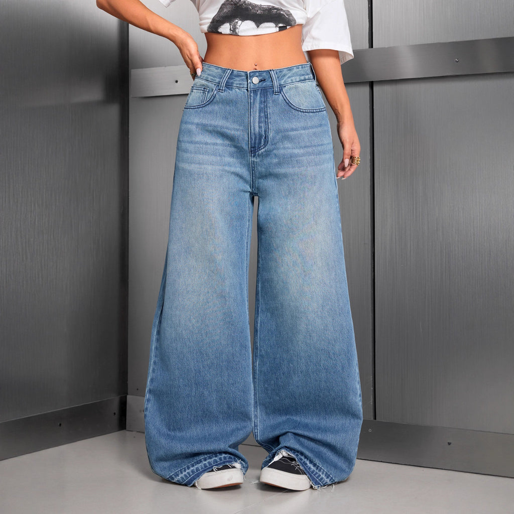 High-Street Vintage Denim Jeans