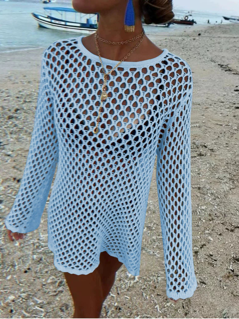 Bikini Hollow Knit Dress