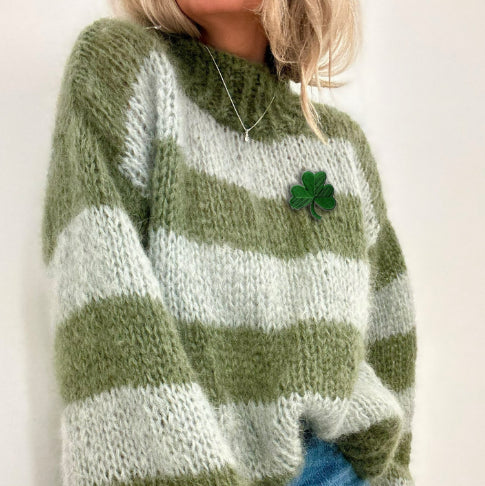 Relaxed High-neck Sweater