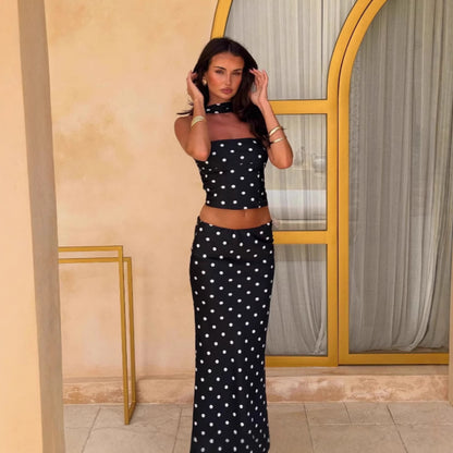 Polka Dot Print Set