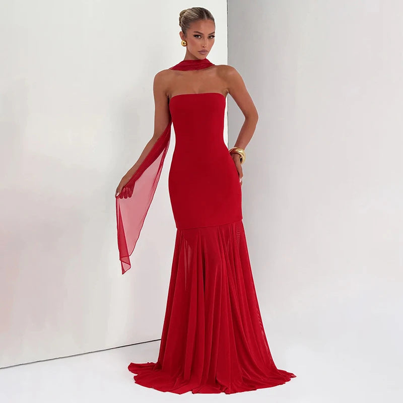 Strapless Hugging Dress