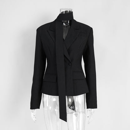 Tie Waist Blazer