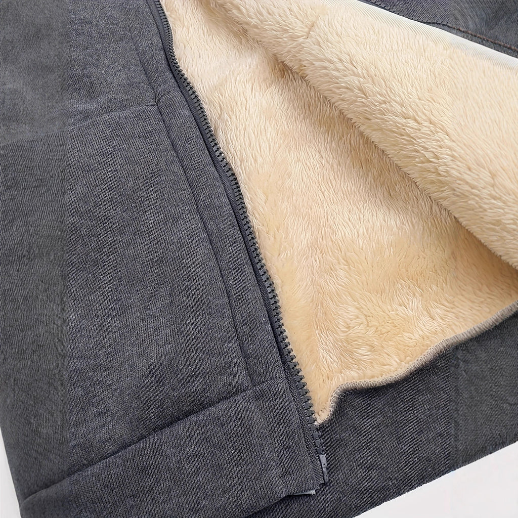 Fleece Hooded Jacket