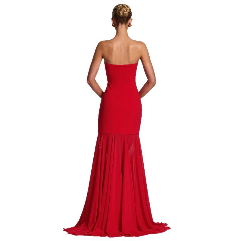 Strapless Hugging Dress