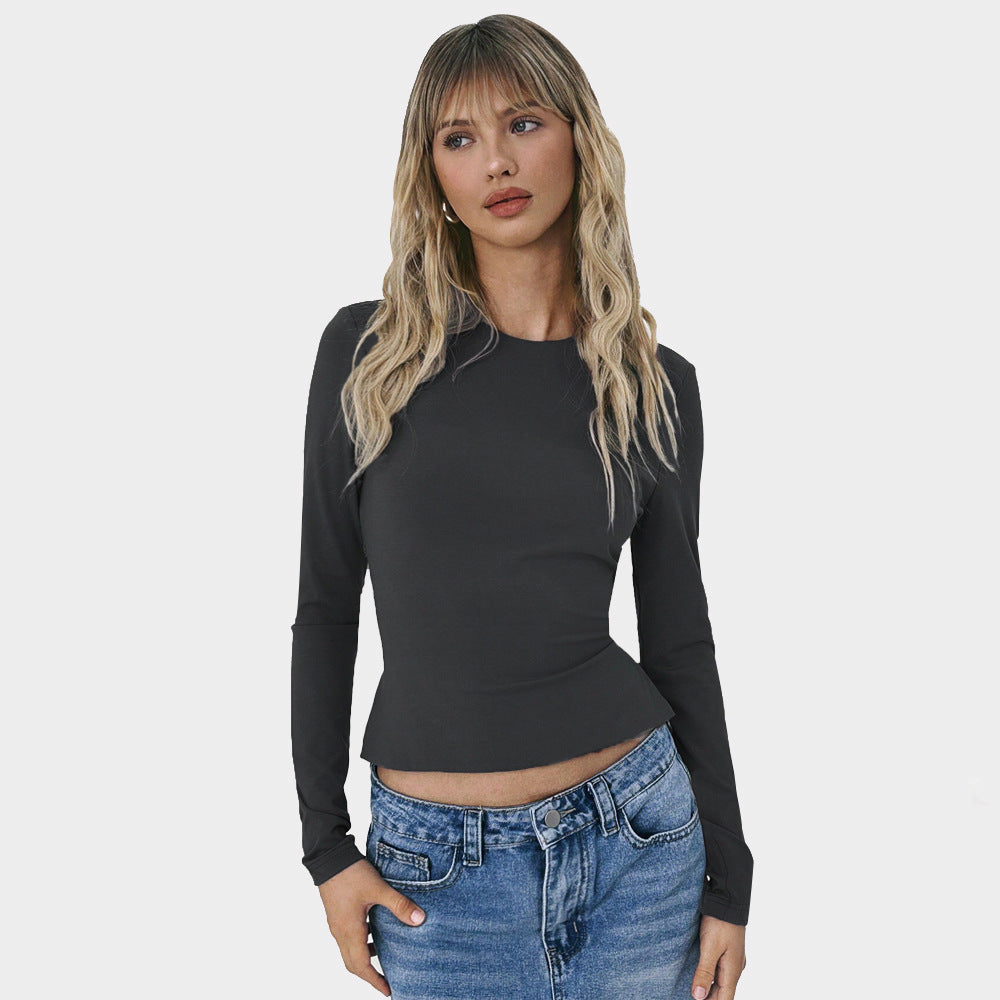 Hollow Waist Cropped Top