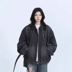 Raw Edge Denim Jacket