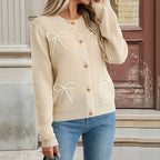 Bow Button Cardigan
