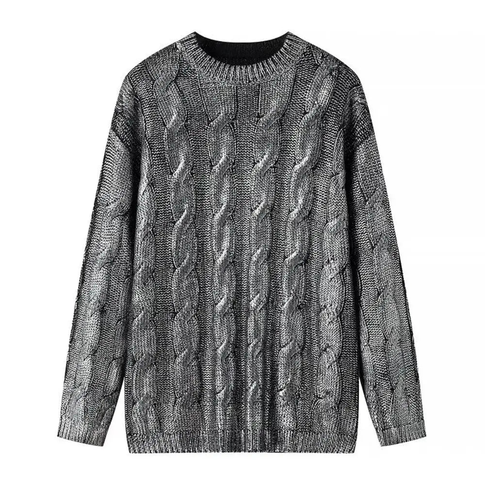 Lustre Metallic Sweater - Mapel