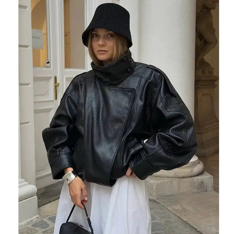 Nova High - Neck Winter Coat - Mapel